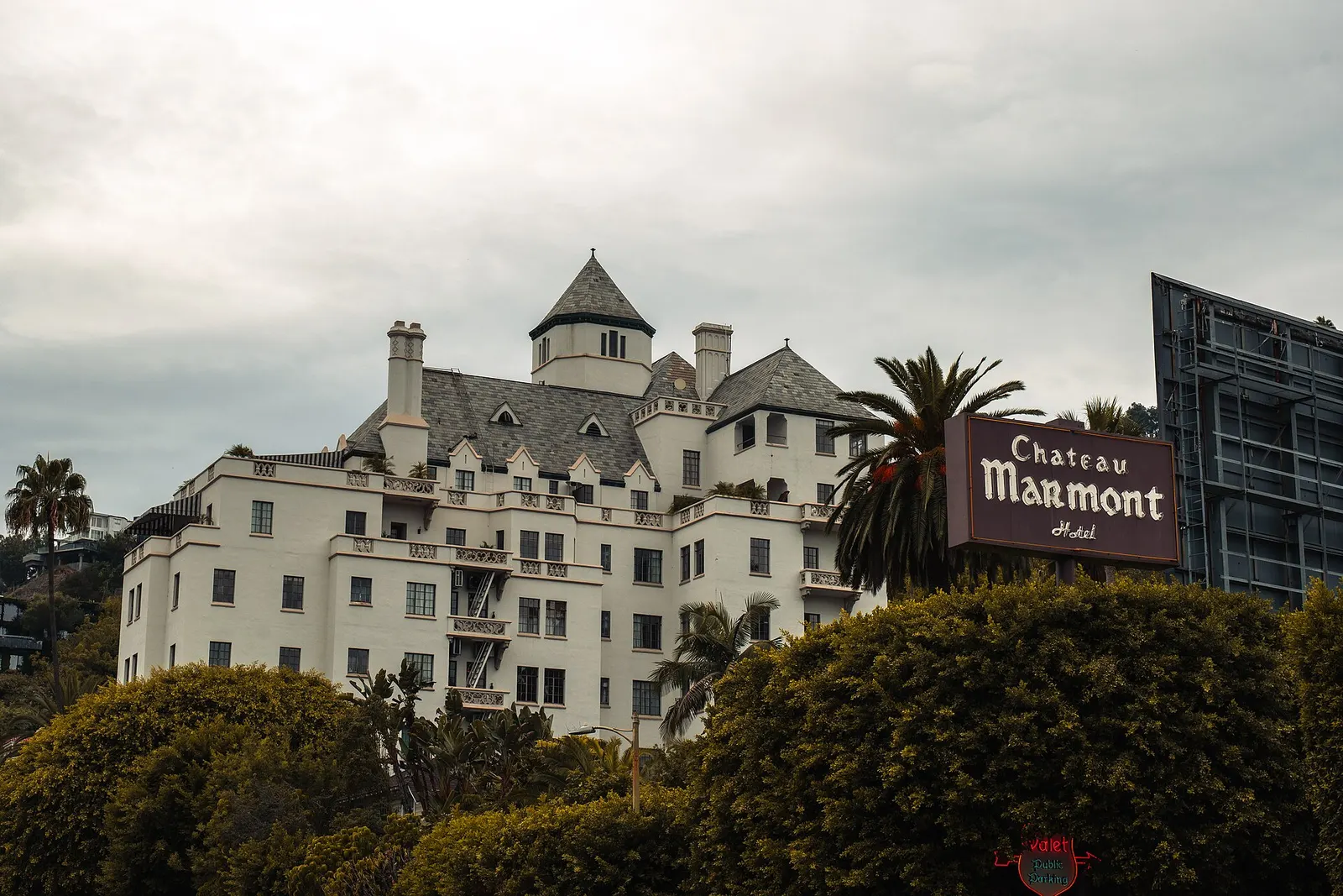Chateau Marmont on Sunset Boulevard