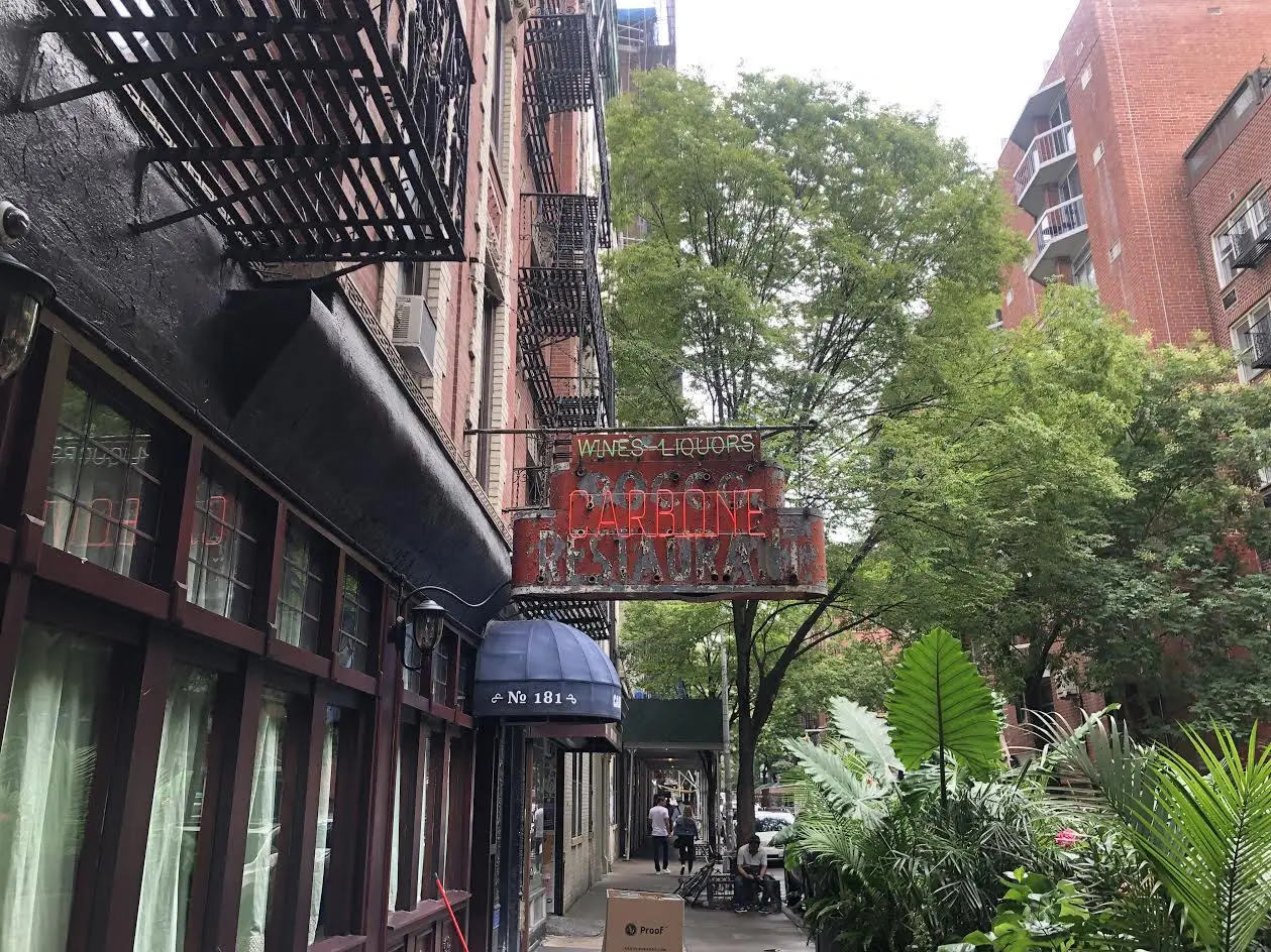 Carbone on Thompson Street