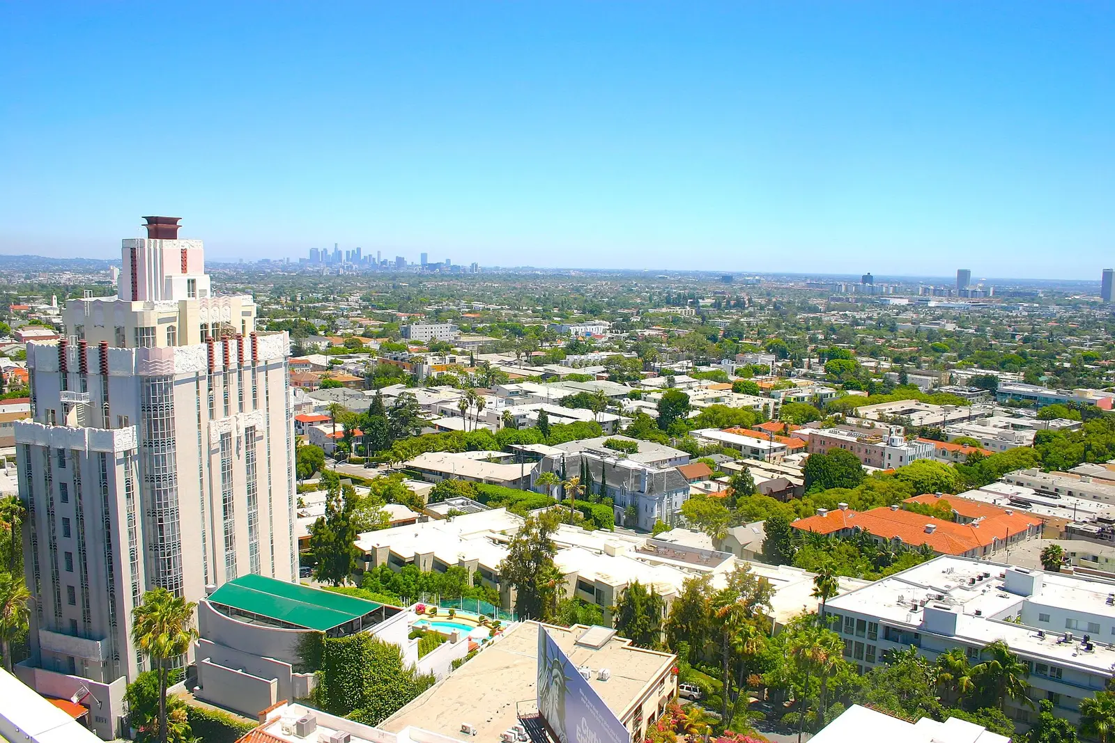 The Sunset Tower, home of Tower Bar